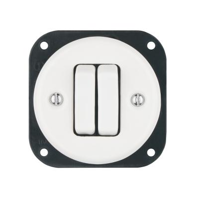 China Durable Retro Control Light 2 Strip 1 Way Switch Core For Recessed Button Switch for sale