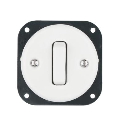 China Durable Retro Control Light 1 Gang 2 Way Switch Core For Recessed Button Switch for sale