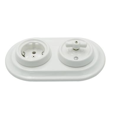 China New Design Safe Operation China Socket Switch Power Change Ceramic Switch for sale