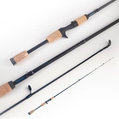 China XINACSR02 Fiberglass Cork Handle Fishing Rod 2 Sections Casting Rod Fishing for sale