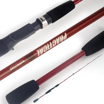 China High quality XINACSR04 carbon fiberglass rod fishing rod and two sections 1.8m for sale