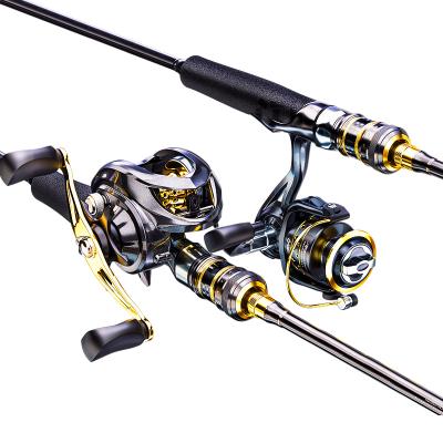 China Carbon XINASACR02 High Quality Fishing Rod Carbon Casting Superior Ocean 1.8M/2.1M/2.4M/2.7M Rod Reel Combo for sale