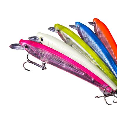 China ABS XINAMNL05 Lure Fishing Lure Wholesale Bass Fishing Bait Artificial Minnow 8g 12cm Floating Lure for sale