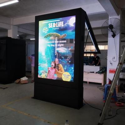 China Erosion Control Endurable Triple Plant Outdoor P3.91 1250 x 1750 Double Sided LED Digital Signage Led Screen nationstar for sale