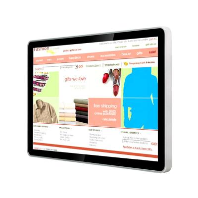 China Split Screen 22 Inch Indoor Display LCD Signage Advertising Player Wall Mounted Digital Display for sale