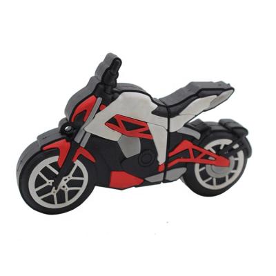 China Custom Agriculture PVC 3d Motorcycle Shape Usb Flash Drive Usb Flash Stick For Promotion for sale