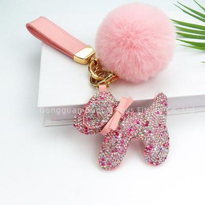 China Hot Selling Luxury Leather Key Chain Accessories Key Chain Fashion Keychains Custom Key Chain for sale