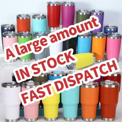 China 20oz 30oz Viable Custom Logo Tumblers Stainless Steel Vacuum Insulated Tumbler Travel Mug for sale