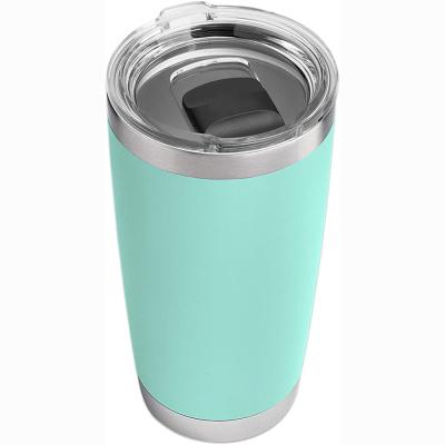 China Durable Double Lid 20oz Travel Car Mugs Fashion Stainless Steel Vacuum Travel Mug for sale