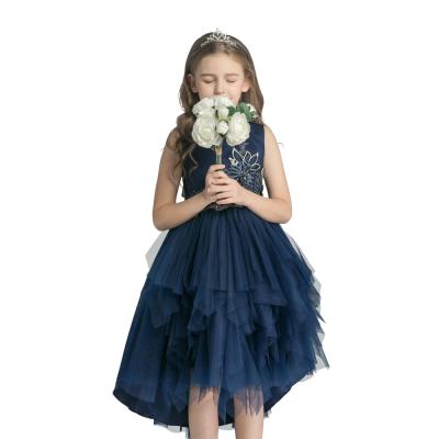 China Regular Children Wears Kids Tulle Christmas Party Dresses Girls For 12 Years for sale