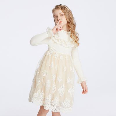 China 2020 Anti-static Children's Clothing Fall Winter Dresses Baby Birthday Dress Up Dresses for sale