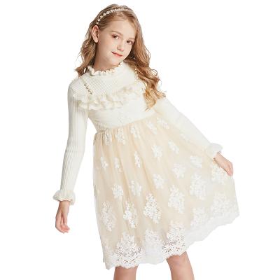 China Wholesale Baby Long Sleeve Autumn Winter Children Clothing Princess Dresses Anti-Static for sale