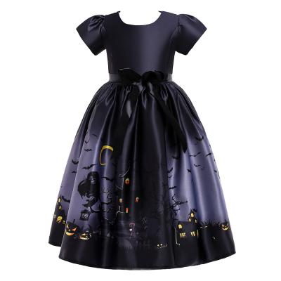 China Supply Small Midum Length MOQ And Various New Designs Halloween Costume Kids Baby Party Clothes Girl Fancy Dress for sale