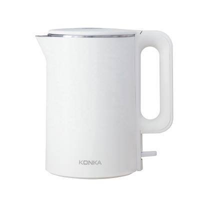 China 360 Degree Rotating Base KONKA Electric Kettle Quick Boiling 1.7 L Household Stainless Steel Smart Electric Kettle for sale