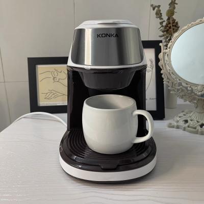 China Hotel Coffee Machine 300ml Small Coffee Machine 220V 110V KONKA Manual Coffee Machine for sale