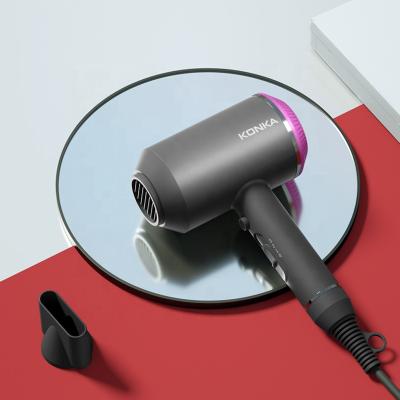 China 2021 High Power Konka Ion Household Hair Dryer 3 Speed ​​Ion Constant Temperature Hair Dryer Portable Negative Adjustable for sale