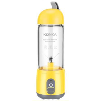 China Rechargeable Blender Easy Handling Portable Travel - KONKA Personal Size Blender Eggnogs and Juice USB One-Handed Drinking Fruit Smoothies for sale