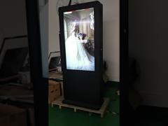 Outdoor 32 55 86 Inch Capacitive Kiosk Double Side Monitor LCD Display