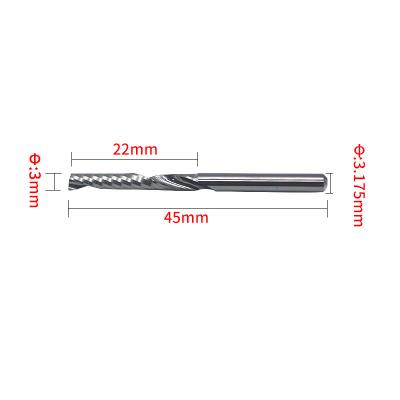 China Hot Sale Amazon Carbide Spiral Milling Cutter Engraving Carving Tool Kit Tungsten Steel For MDF Wood Acrylic PVC for sale