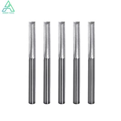 China Woodworking Carbide 1flute End Mill Router Bit Wood Aluminum Cutting Flute Single Milling Cutter for sale