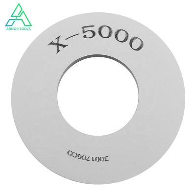 China High Brightness X-5000 Cerium Ferrous Rubber Oxide Metal Polishing Wheel for Honing Machine Glass Transparent Fine Polishing for sale