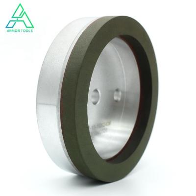 China Building Construction Aquarium Deep Processing Glass Polishing 130mm Grinding Wheel Tool Wheel Green Resin Glass Chamfering Polishing Grinding Wheel For Glass Sharpening Machine for sale