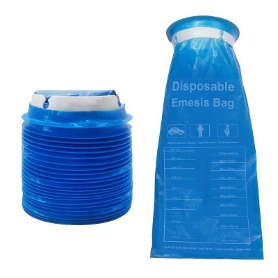 China Household Emergency Barf Bags For Pregnant Women OEM Throw Bags With Ring Portable Barf Bags With Ring for sale