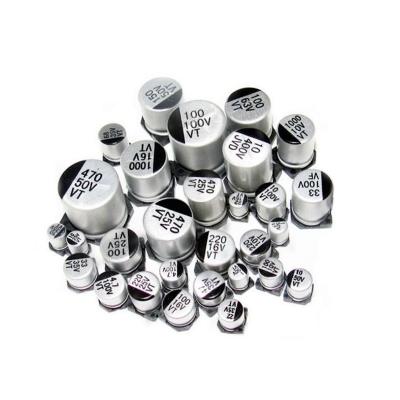 China Panasonic brand surface mount aluminum electrolytic capacitor for sale