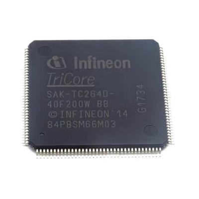 China Infineon SAK-TC264D-40F200W QFP-144 Microcontrolador MCU Automóvel Inteligente à venda