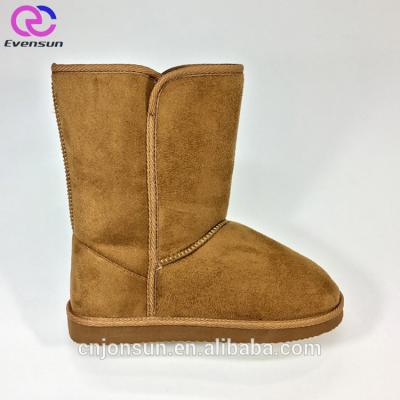 China Popular Fashionable Bel Cotton Snow Boot Fabric Winter Waterproof Women Snow Boots for sale