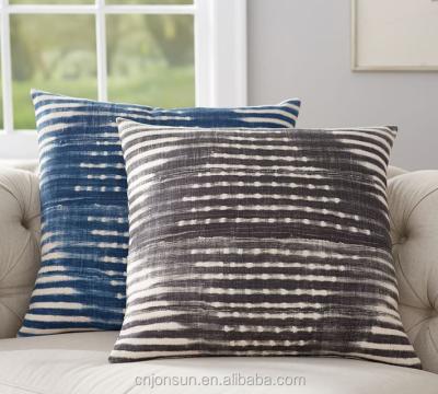 China Jonsun Shibori Cotton Print Shabby Pure Pillow Cover Euro Shams for sale