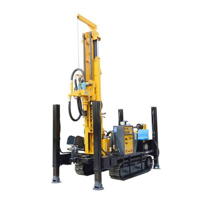 China Construction worksÂ   Borehole Water Drilling Rig 260m Depth DTH Drilling Rig For Water Well for sale