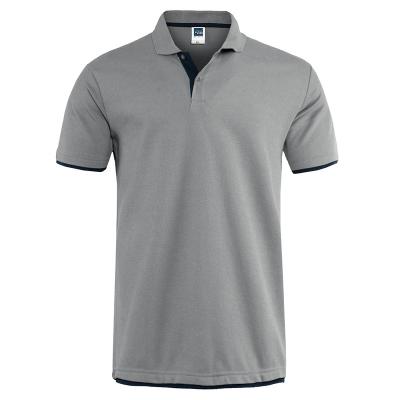 China Breathable Mens Summer Cotton Polo Shirt Short Sleeve High Quantity Casual Tops for sale