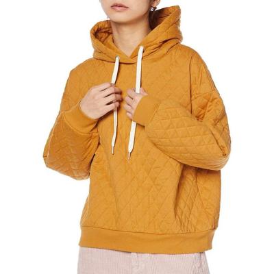 China Anti-shrink winter long sleeve brushed fleece thick loose fabric clothing version of hoodie for sale