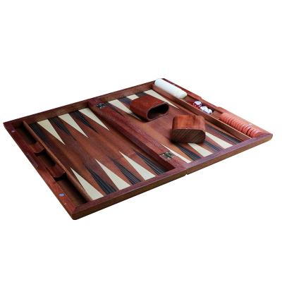 China Wholesale wooden wooden backgammon board game set for travel for sale