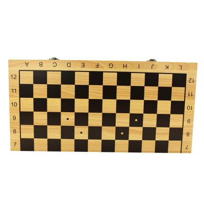 China 2021 high quality wooden 4 in 1 wooden chess set with chess pieces for sale