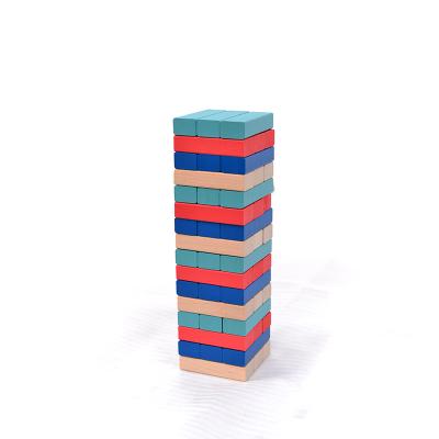 China Educational Toy Building Wooden Block Building Sets for sale