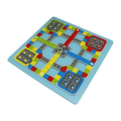 China Eco - Friendly Flying Chess Party Small Dinner Game To Play For Kids And Adult for sale