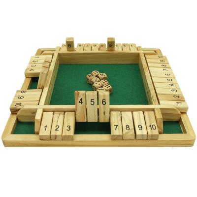 China Hot Selling Wooden 4 Player Closed Box for sale