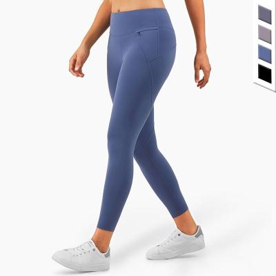 China Women Breathable Tights Sport Gaiters Gym Leggings Yoga Pants Sweats Wicking Gaiters For Women With Pockets for sale