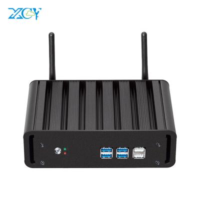 China Business PC Intel Skylake Core i7 6500U 6498DU Fanless Mini Desktop Computer Fanless Micro Gaming PC Intel Core i7 6498DU for sale