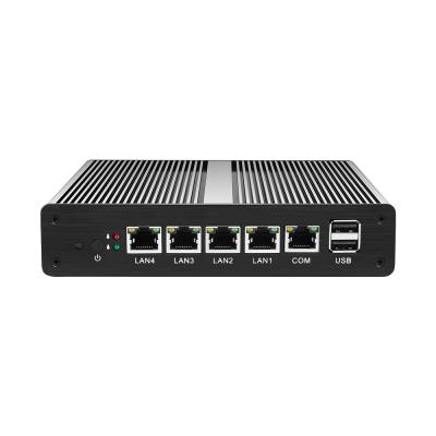 China Mini Fanless PC pFsense N2830 J1800 J1900 Quad Core 4 Core 4 X34-N2830 Desktop CPU Fanless LAN Firewall Router Window 10 Barebone for sale