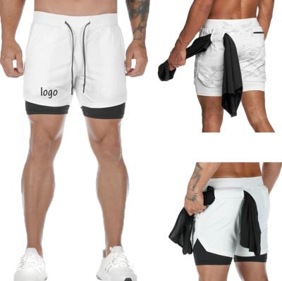 China Wholesales Compression QUICK DRY Workout Shorts Mesh Fitness Mens Gym Shorts With Pocket for sale