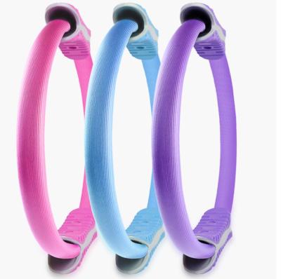 China Magic Yoga Pilates Ring For Women Y8110037 Good Price Fitness Equipment Double Handle Circle Sport for sale