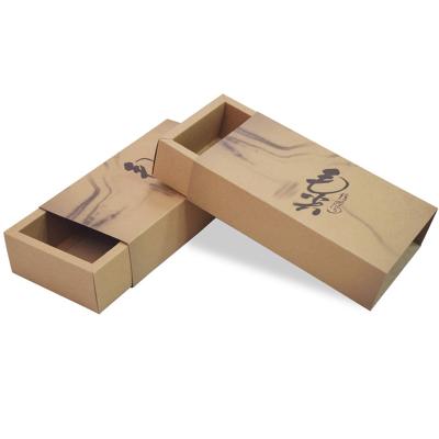 China Recycled Materials Drawer Boxes Good Quality Magnetic Closure Shoes Sleeve Drawer Box for sale