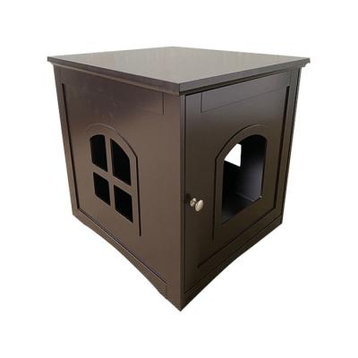 China China factory viable pet house large price good cat litter box pet with cheap cat toilet box house for sale