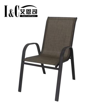 China Durable Cheap Garden Piling Chair Metal Chairs Outdoor Stacking for sale