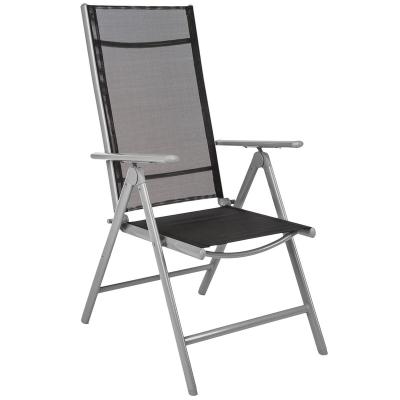 China Durable Folding Garden Chair Aluminum Outdoor Dining Chair Garden Chair for sale