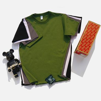 China Short Sleeve HS Mens O Neck T Shirt Solid Color for sale