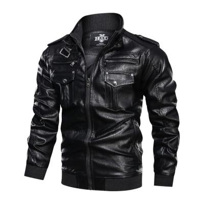 China Hot Man Genuine Leather Jacket Danim Leather Jackets Plus Size Jackets Used for sale